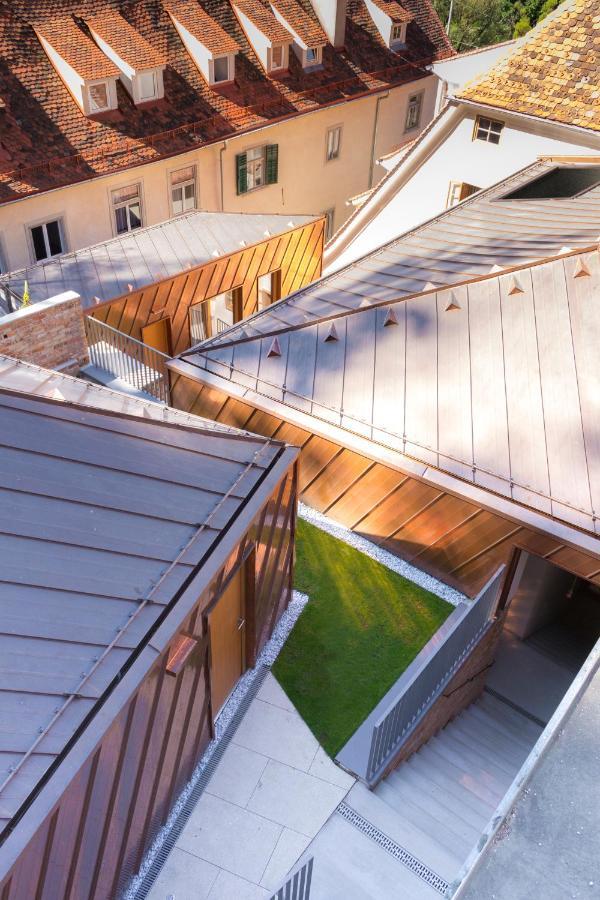 Kai 36 - Hotel Zwischen Fels Und Fluss Graz Eksteriør billede Copper roofing